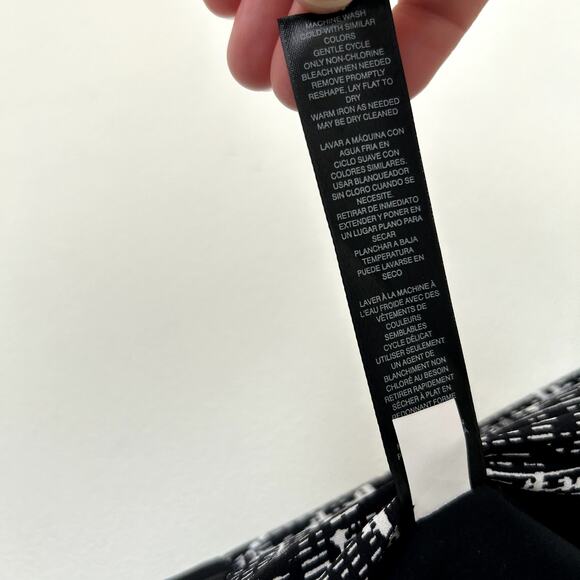 White House Black Market Printed Maxi Dress Size 8 Slit Flowy Romantic Long - Picture 11 of 12